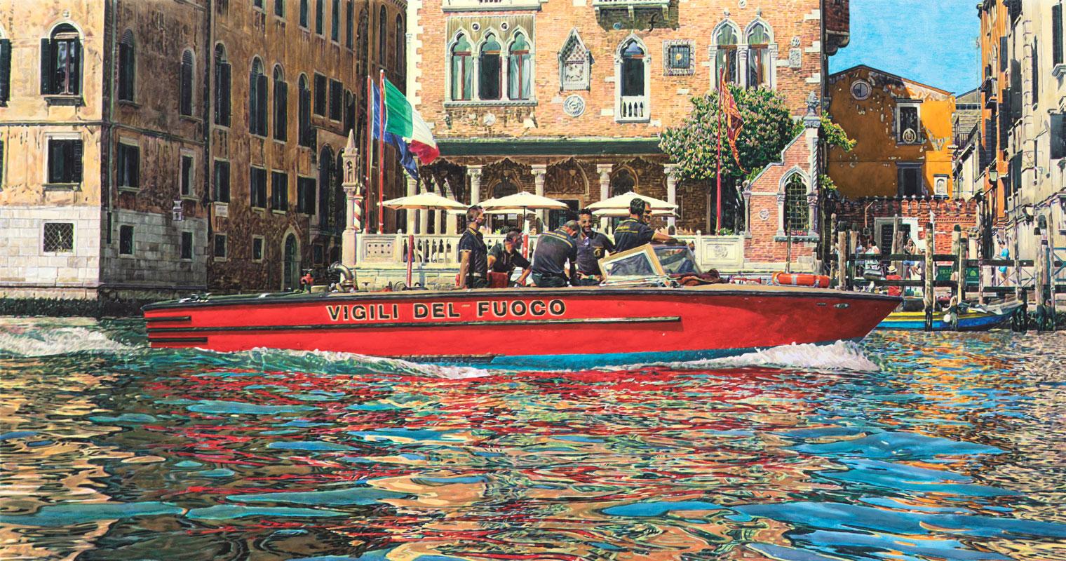 thomas-schiela-vigili-del-fuoco-2021-aquarell-auf-leinwand-120-x-230